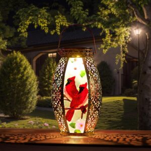 Cardinal Solar Lantern - Image 1