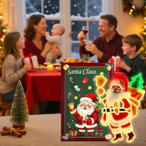 Santa Claus LED Sign for Christmas Wall Decor - Image 8