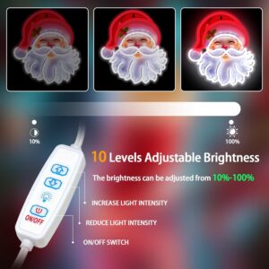 Santa Claus LED Christmas Neon Sign - Image 4