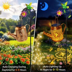 Solar Watering Can Garden Lights – Waterproof Outdoor Decorative Lantern - Image 3