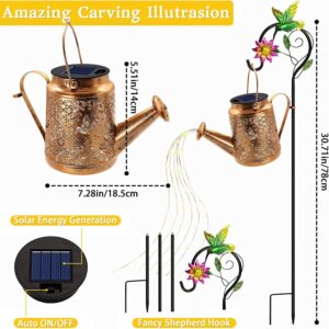 Solar Watering Can Garden Lights – Waterproof Outdoor Decorative Lantern - Image 4