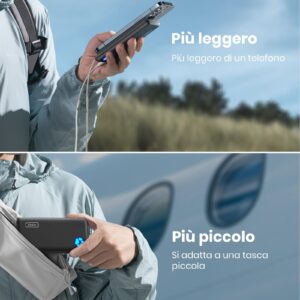 INIU Power Bank, 10000 mAh Ultra Slim & Lightweight Quick Charge Powerbank, Portable Charger Port for iPhone 16 15 14 13 12 Pro Max Mini Plus Samsung Huawei iPad Pro etc - Image 4